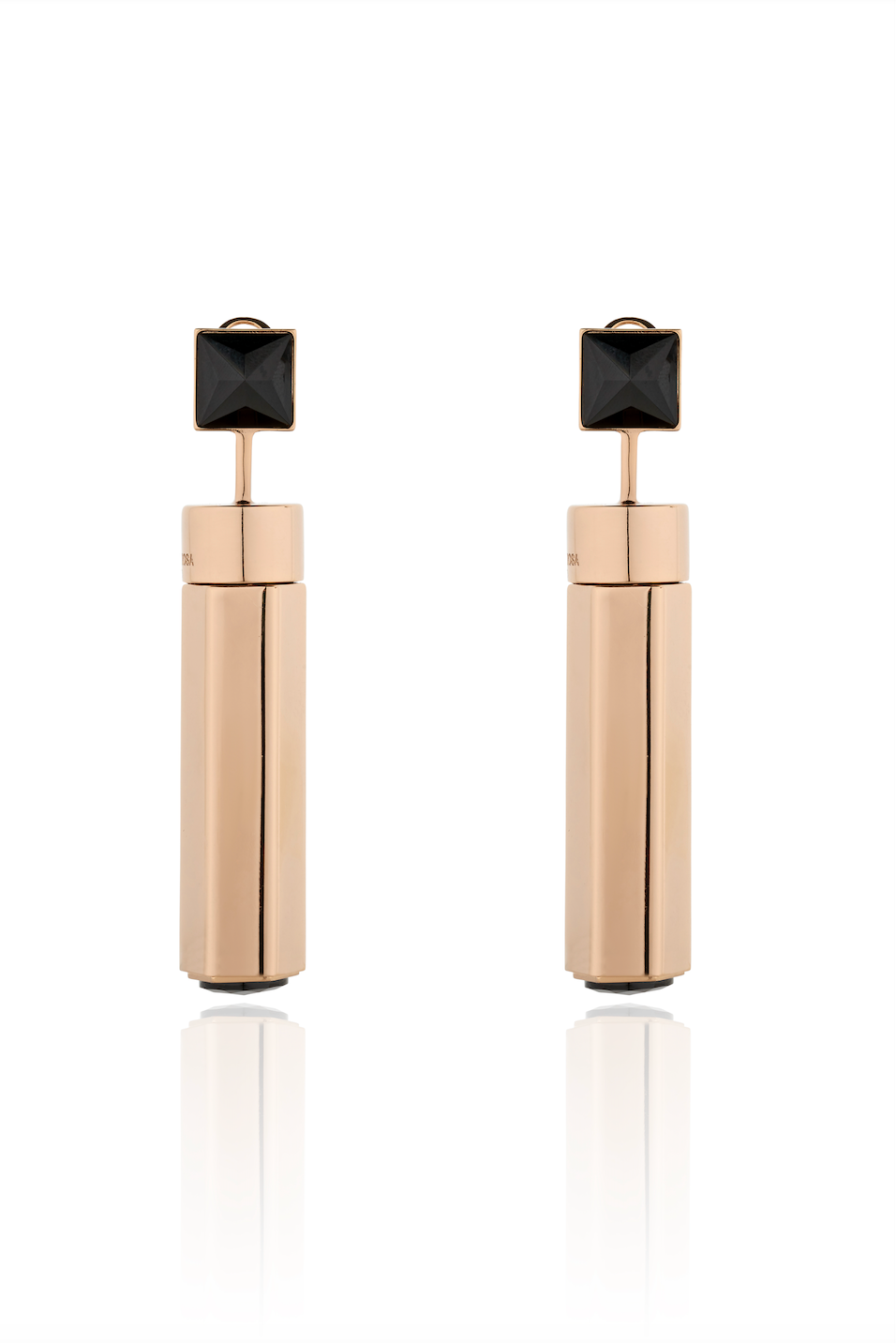 MDR CO-ORDS Perfume Earrings - Shiny Rose Gold